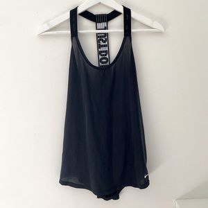 Nike Dri-Fit Black Loose Workout Tank